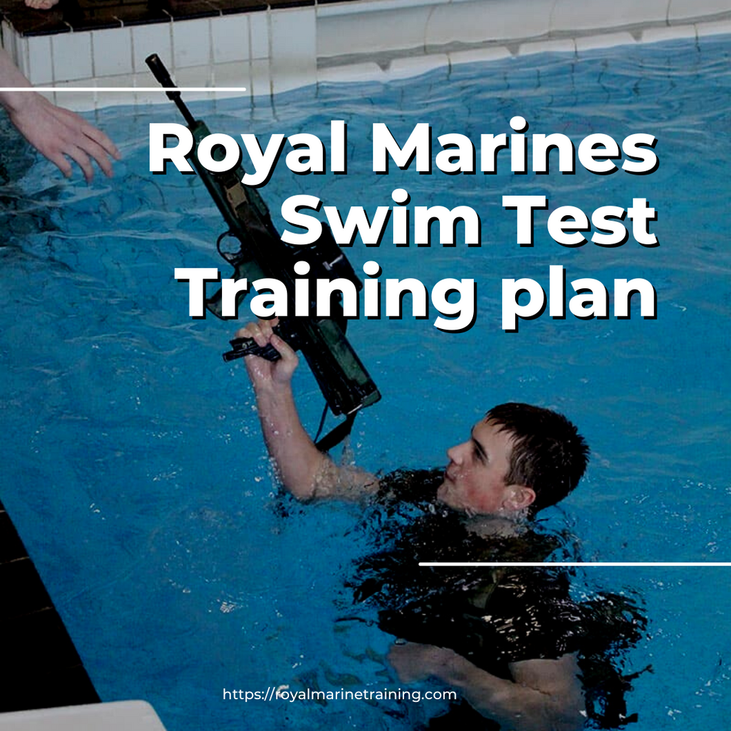 Train to pass Royal Marines Swim Test